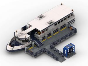 Passenger Ferry (Minifigure scale)