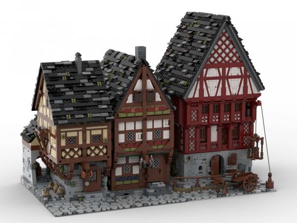 Mittelalterlicher Straßenzug: Zeughaus