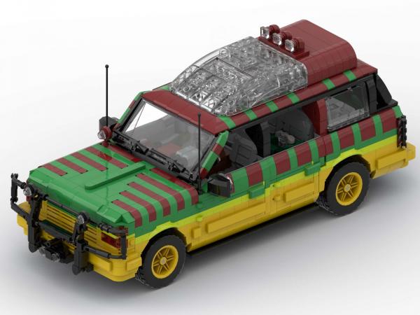 Dinoland-Entdeckungsfahrzeug