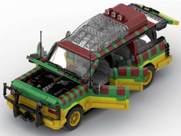 Dinoland-Entdeckungsfahrzeug