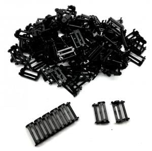 Brix Track Link 2 wide, Black (100pcs)