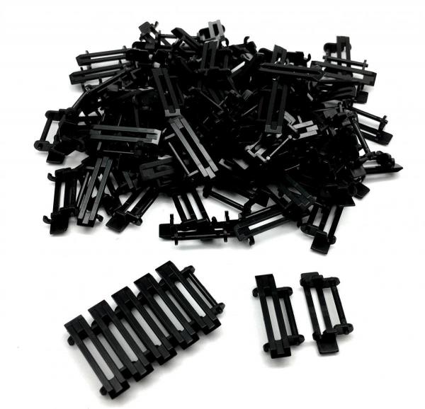 Brix Track Link 3 wide (inner 2) Black (100pcs)