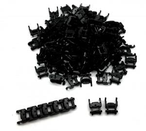 Brix Track Link 1 wide, Black (100pcs)