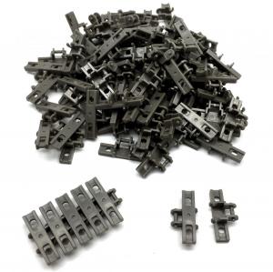 Brix Track element, 3x1,5, Gray (100pcs)
