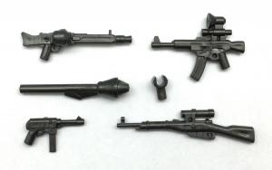 German Gun Set, Met. grey