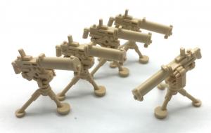 Water cooling Machine Gun, Desert Beige (5 x)