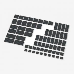 Brix Big Plates, mixed, Dark Bluish Gray
