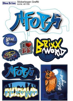 sticker sheet Graffiti