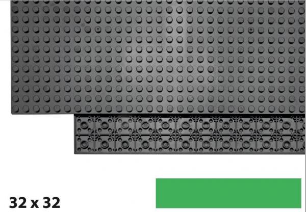 Brix 32x32 Plate, Green