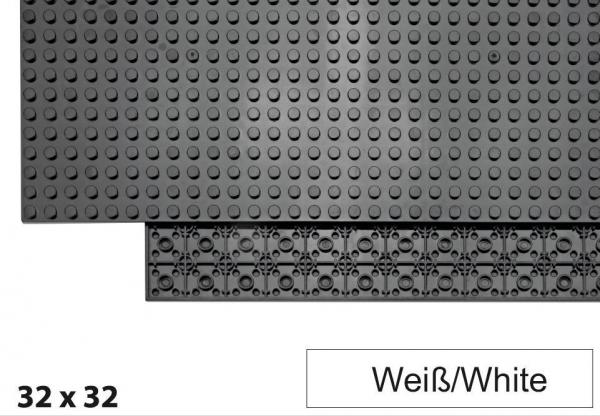 Brix 32x32 Plate, weiß