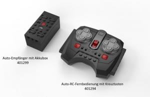 Car RC Controller with Cross Buttons