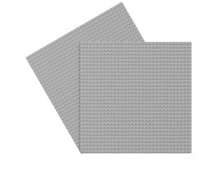 Baseplates 2x 32x32 light bluish gray