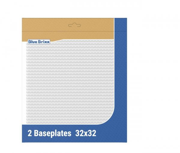 Baseplates 2x 32x32 white