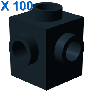 BRICK 1X1 W. 4 KNOBS X 100
