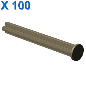 CROSS AXLE 5M WITH END STOP X 100
