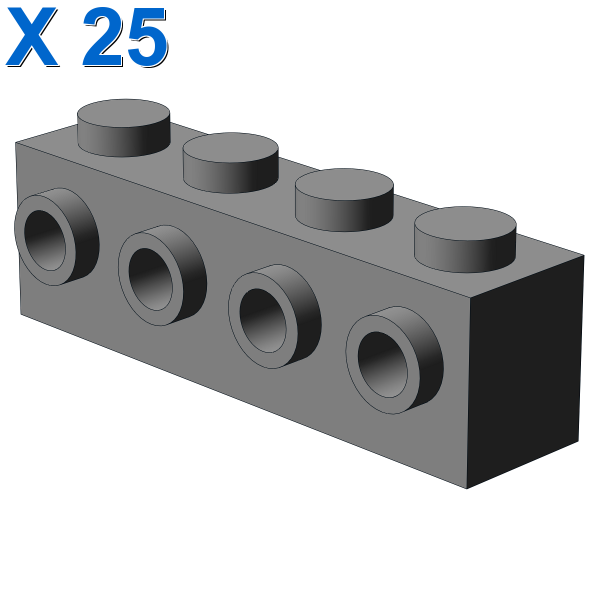 BRICK 1X4 W. 4 KNOBS X 25