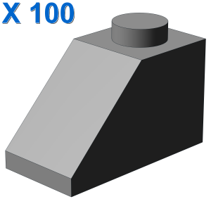 ROOF TILE 1X2/45° X 100