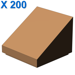 ROOF TILE 1X1X2/3, PC X 200