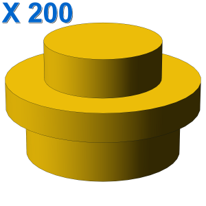 PLATE 1X1 ROUND X 200