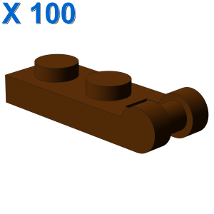 PLATE 1X2 W/SHAFT Ø3.2 X 100