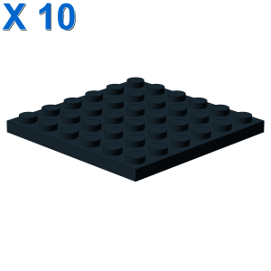 PLATE 6X6 X 10