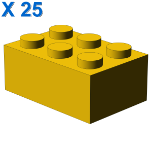 BRICK 2X3 X 25