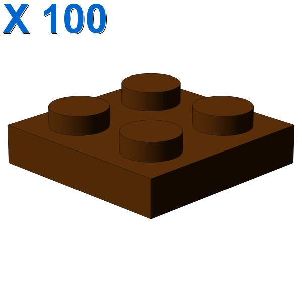 PLATE 2X2 X 100