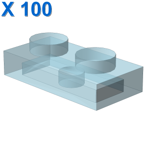 PLATE 1X2 X 100