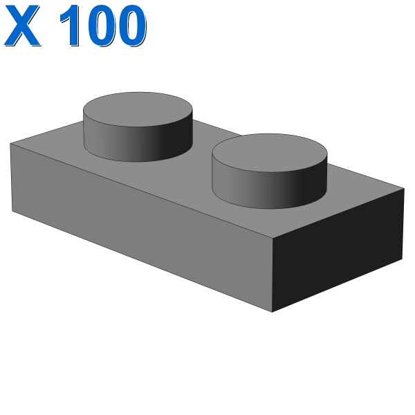 PLATE 1X2 X 100