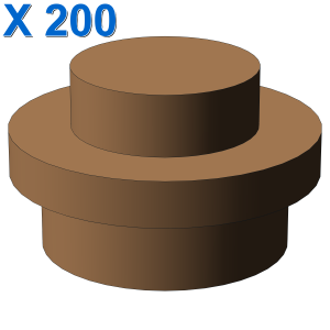 PLATE 1X1 ROUND X 200