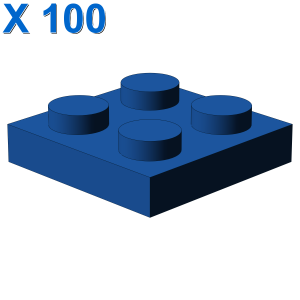 PLATE 2X2 X 100