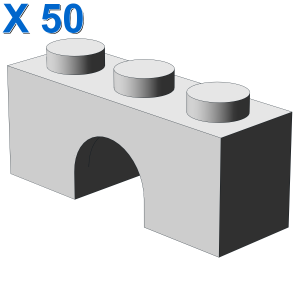 BRICK W. BOW 1X3 X 50