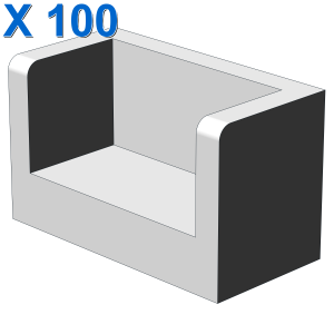 WALL DOUBLE CORNER 1X2X1 X 100