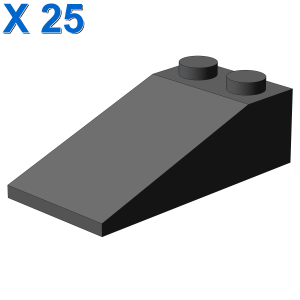 ROOF TILE 2X4X1, 18° X 25