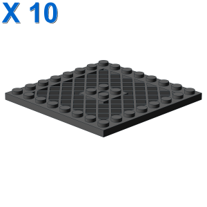 GRID PLATE 8X8 X 10