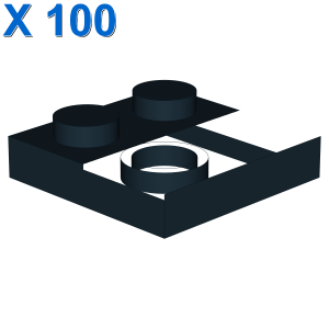 Plate 2x2 w. stump/top X 100