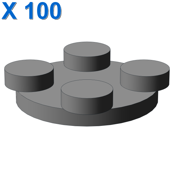 TURN PLATE 2X2, UPPER PART X 100