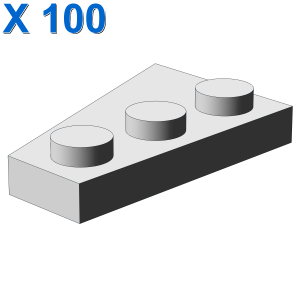 RIGHT PLATE 2X3 W/ANGLE X 100