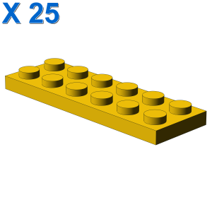 PLATE 2X6 X 25