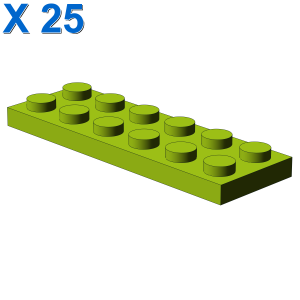 PLATE 2X6 X 25
