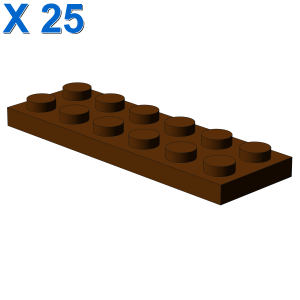 PLATE 2X6 X 25