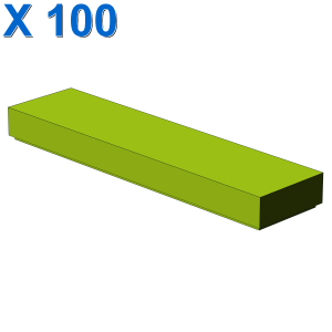 FLAT TILE 1X4 X 100