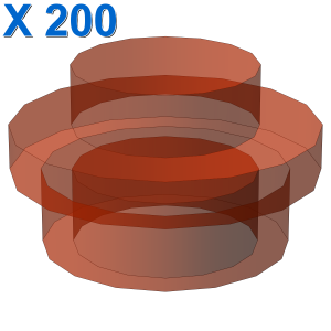 PLATE 1X1 ROUND X 200