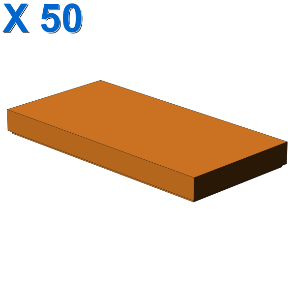 FLAT TILE 2X4 X 50