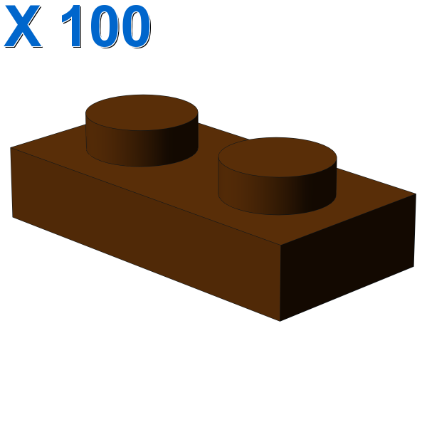 PLATE 1X2 X 100