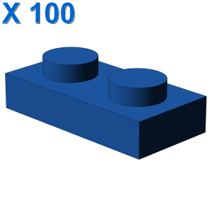 PLATE 1X2 X 100