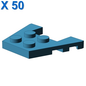PLATE 3X4 W/ANGLE X 50