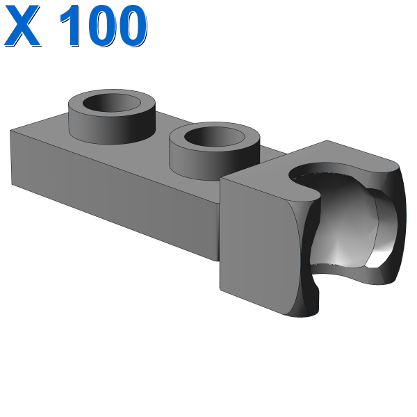 PLATE 1X2 BALL CUP / FRICTION END X 100