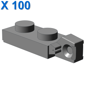 PLATE 1X2 W/STUB VERTICAL/END X 100