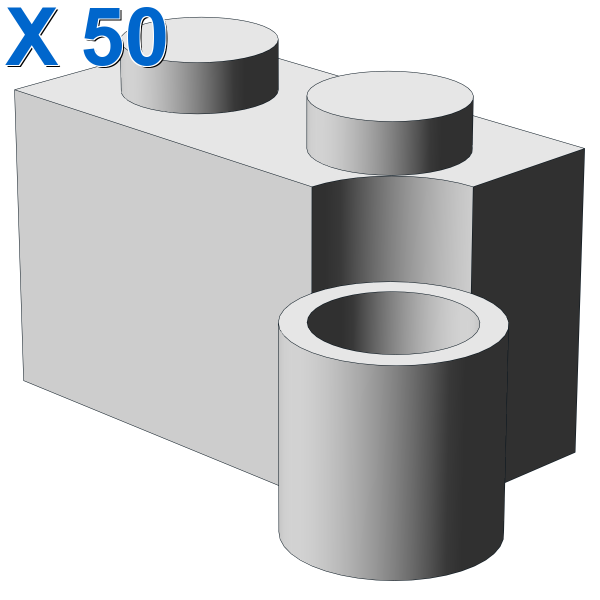 HINGE 1X2 LOWER PART X 50